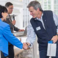 James Ford receiving bag